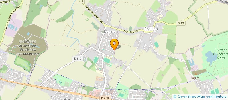 localisation de l'entreprise DESPAOLO  MASNY