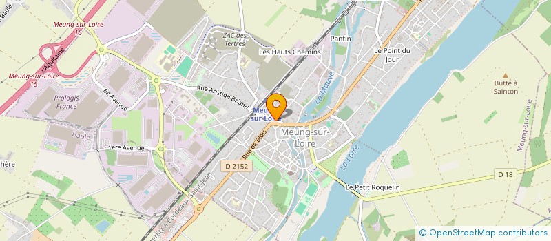 localisation de l'entreprise DESPAX à MEUNG-SUR-LOIRE