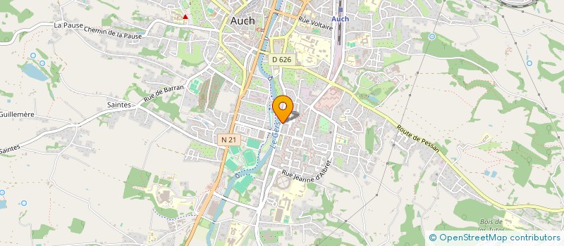 localisation de l'entreprise DESPE à AUCH