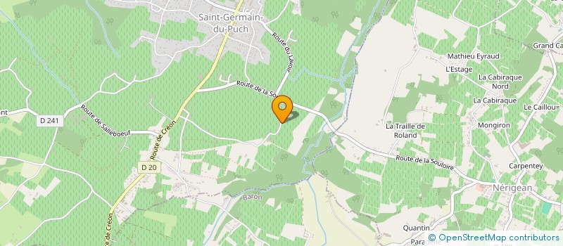 localisation de l'entreprise DESPERT-BA LMNP  SAINT-GERMAIN-DU-PUCH