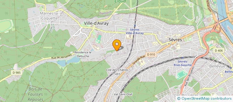 localisation de l'entreprise DESPIMMO  VILLE-D'AVRAY