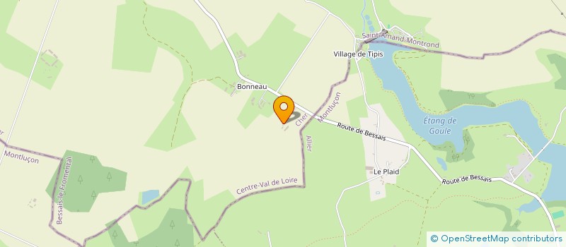localisation de l'entreprise DESPINA à BESSAIS-LE-FROMENTAL