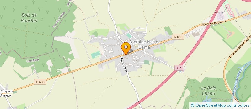 localisation de l'entreprise DESPINOY BETISES DE CAMBRAI à FONTAINE-NOTRE-DAME