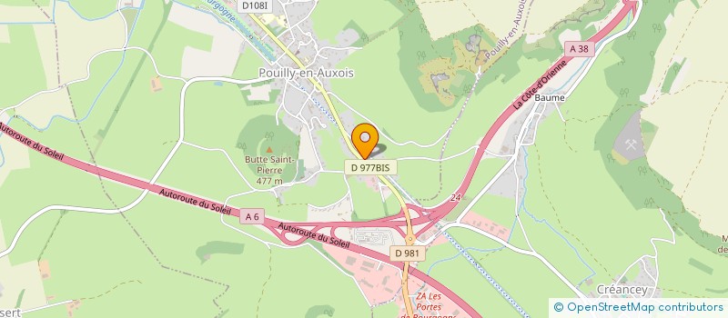 localisation de l'entreprise DESPLAIN  SAINT-EUPHRONE