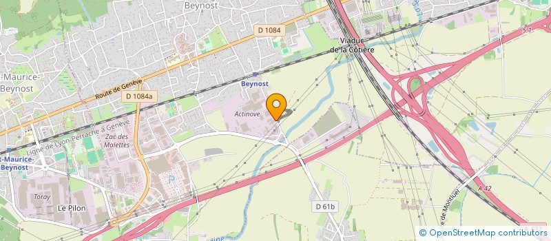 localisation de l'entreprise DESPLANCHES à BEYNOST