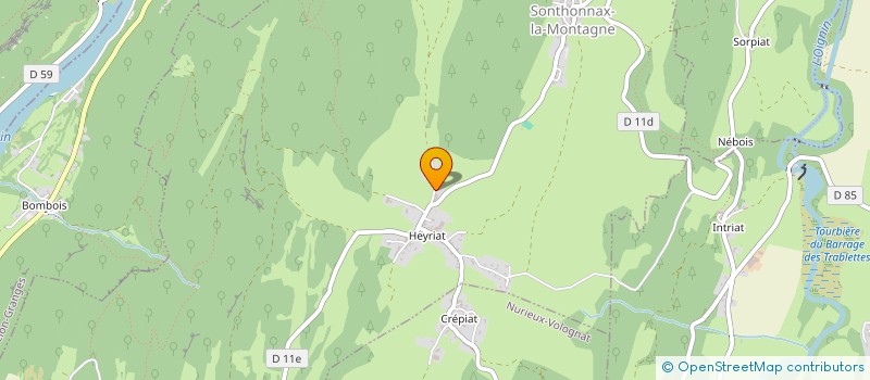 localisation de l'entreprise DESPLANCHES  SONTHONNAX-LA-MONTAGNE