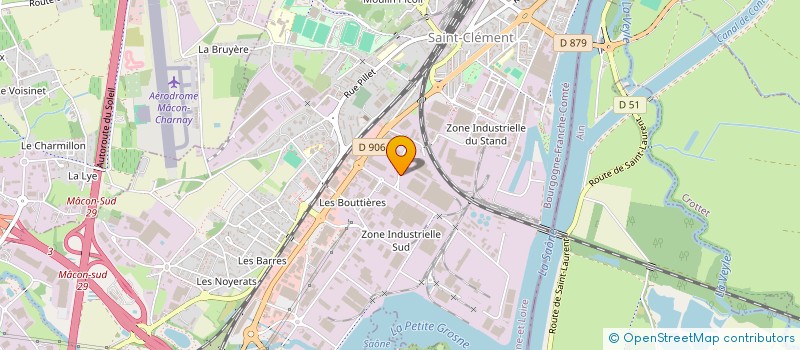 localisation de l'entreprise DESPLANCHES HOLDING à MACON