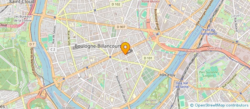 localisation de l'entreprise DESPLANS à BOULOGNE BILLANCOURT