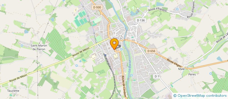 localisation de l'entreprise DESPONT  NERAC