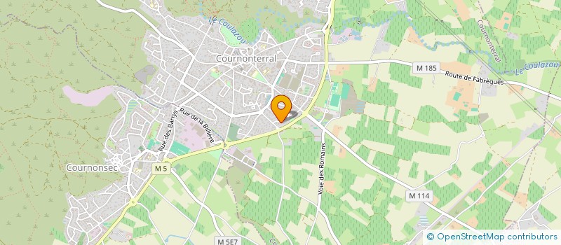 localisation de l'entreprise DESPONT HOLDING  COURNONTERRAL