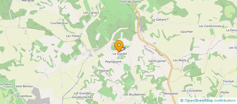 localisation de l'entreprise DESPOUX  MONSAGUEL