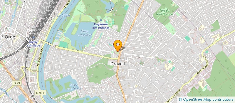localisation de l'entreprise DESPRAIRIES - IM  DRAVEIL