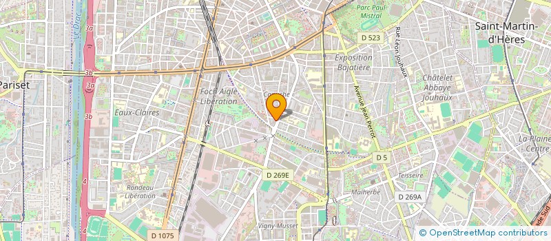 localisation de l'entreprise DESPRES BELLAVIA  GRENOBLE