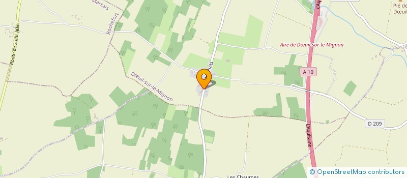 localisation de l'entreprise DESPREZ AUDEBERT  DUIL-SUR-LE-MIGNON