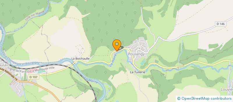 localisation de l'entreprise DESPREZ SARL à POULANGY