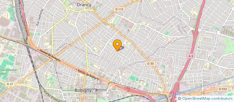 localisation de l'entreprise DESPREZ TRANSPORT à DRANCY