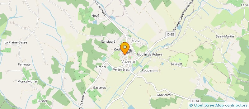 localisation de l'entreprise DESPRIM à VAZERAC
