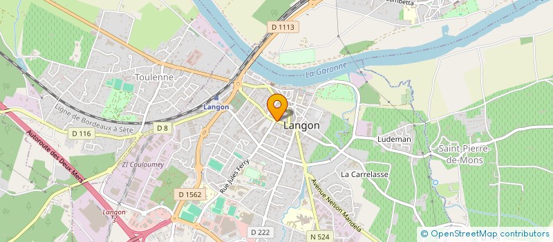localisation de l'entreprise DESPUJOLS ET COMPAGNIE à LANGON
