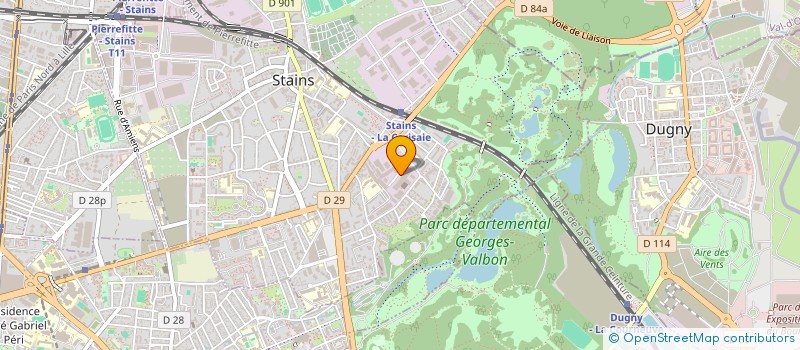 localisation de l'entreprise DESPYCOLIS à STAINS