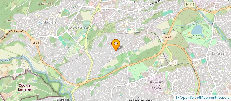 localisation de l'entreprise DESREAL  CASTELNAU-LE-LEZ
