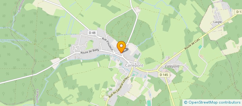 localisation de l'entreprise DESREUM'EAUX  CARLEPONT