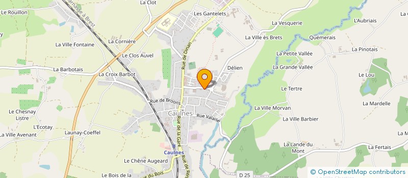 localisation de l'entreprise DESRIAC SOCIETE à CAULNES