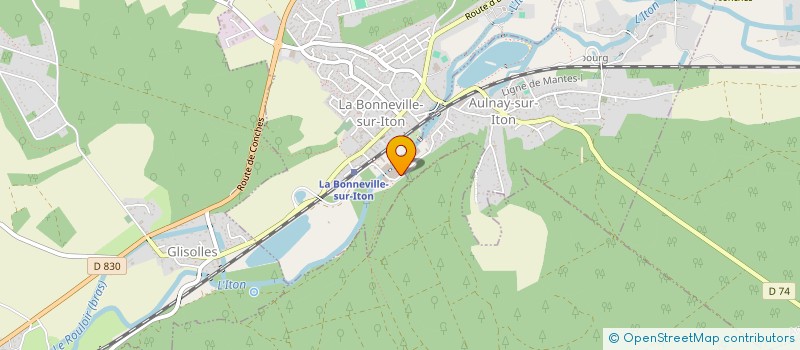 localisation de l'entreprise DESRIETTES  AULNAY-SUR-ITON