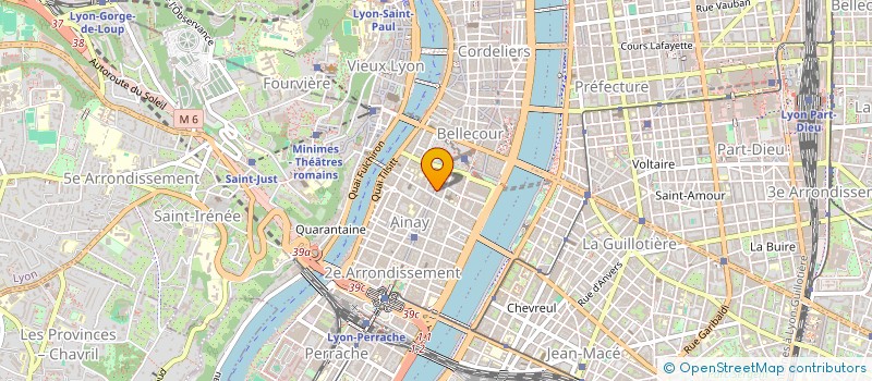 localisation de l'entreprise DESROCHES BERTRAND  LYON