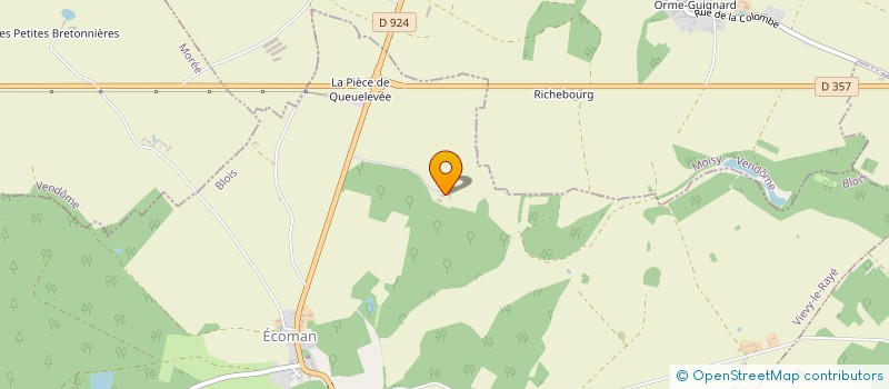 localisation de l'entreprise DESROCHES INVEST  VIEVY-LE-RAYE