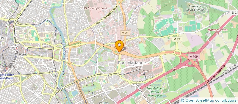 localisation de l'entreprise DESRUET BUCHART INDIVISION à MONTPELLIER