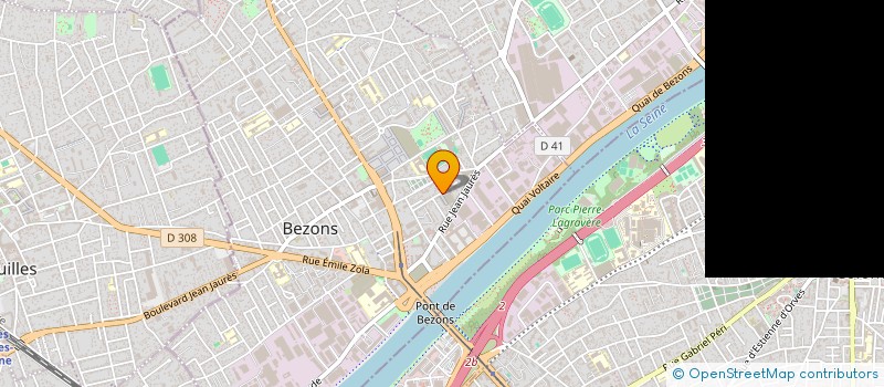 localisation de l'entreprise DESS'IN à BEZONS
