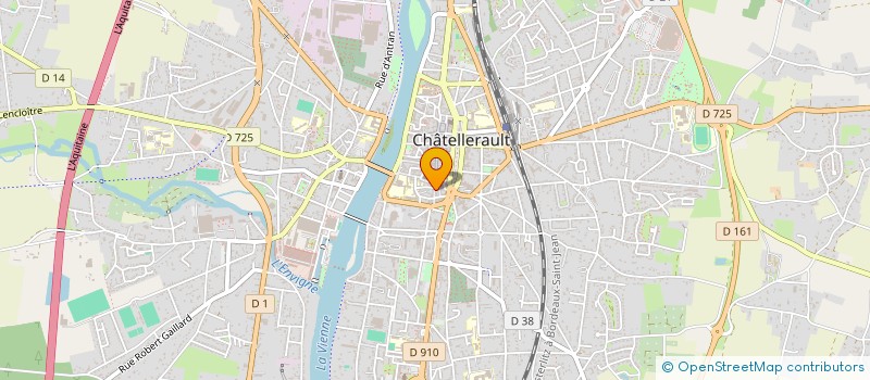 localisation de l'entreprise DESS'OFFSET à CHATELLERAULT