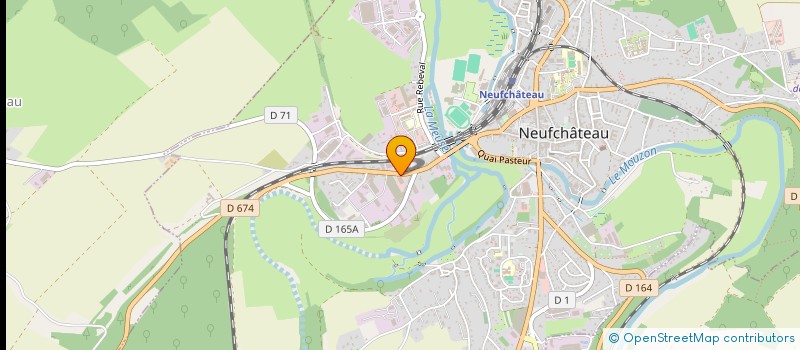 localisation de l'entreprise DESSA ENERGIES  NEUFCHATEAU