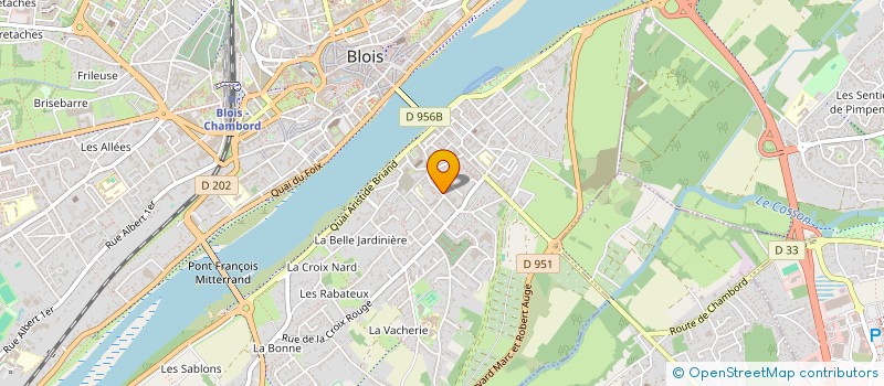 localisation de l'entreprise DESSANCOLIFE FRANCE (DLF)  BLOIS