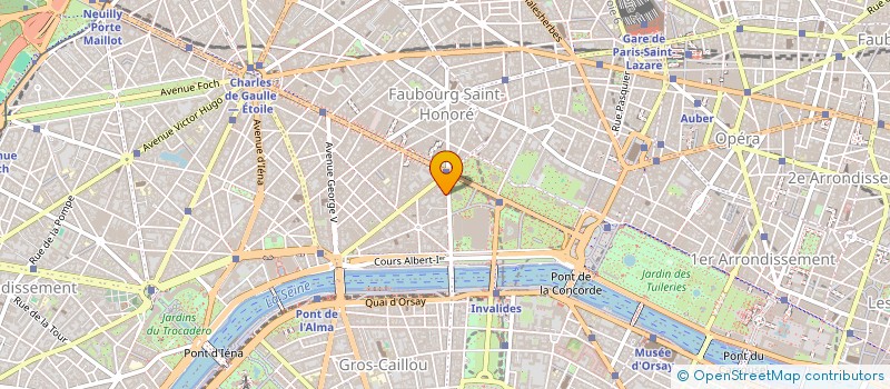 localisation de l'entreprise DESSANGE INTERNATIONAL  PARIS