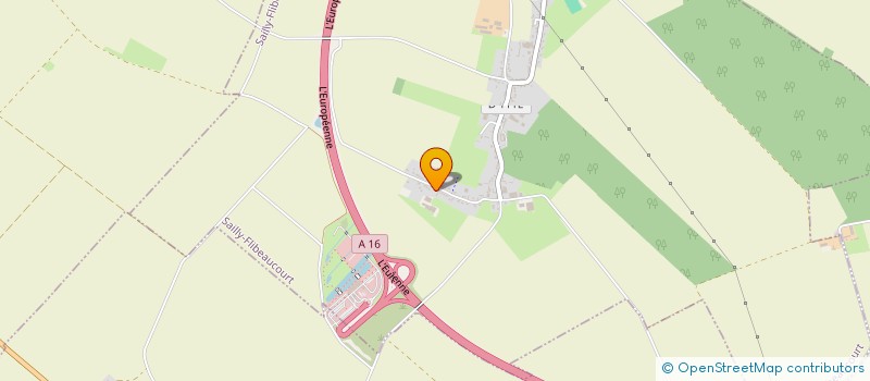 localisation de l'entreprise DESSAUX DAVID ET SEBASTIEN  SAILLY-FLIBEAUCOURT