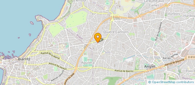 localisation de l'entreprise DESSE AUX GARDE MEUBLES DE L'ADOUR  ANGLET