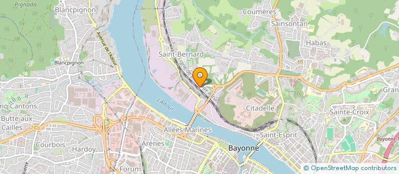 localisation de l'entreprise DESSE SERVICES à BAYONNE