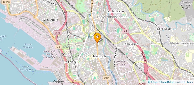 localisation de l'entreprise DESSEIN ARC-EN-CIEL à MARSEILLE