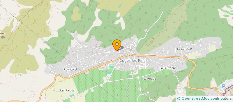 localisation de l'entreprise DESSEINS D'ART  CUGES-LES-PINS