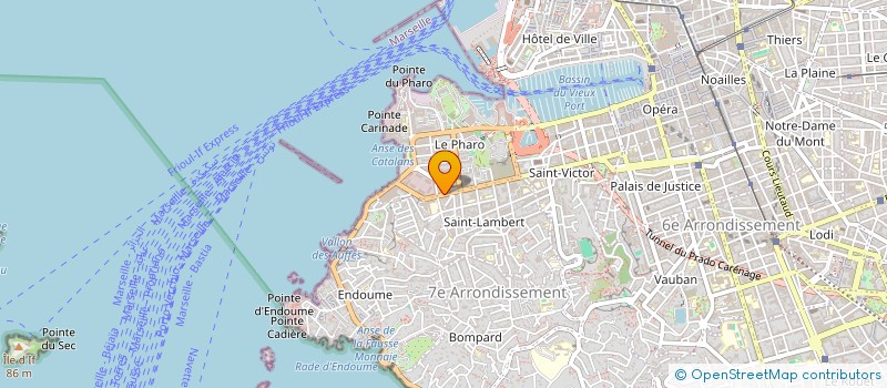 localisation de l'entreprise DESSEMOND à MARSEILLE