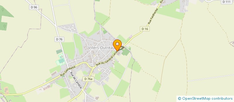 localisation de l'entreprise DESSENNE FRERES ET SOEUR TEXTILES à VILLERS-OUTREAUX