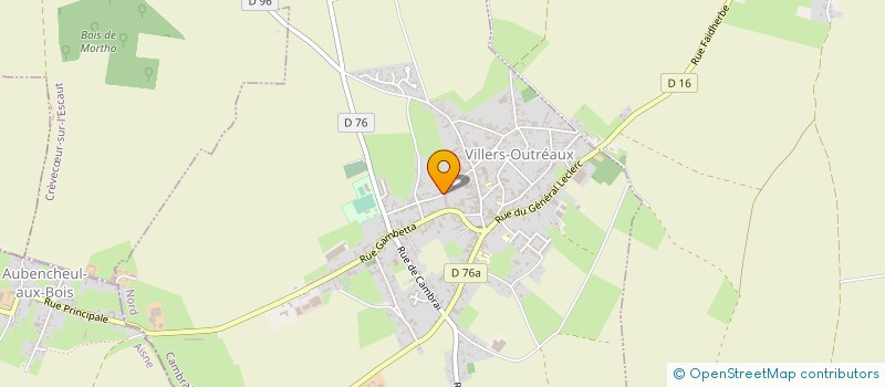localisation de l'entreprise DESSENNE LAGUYER à VILLERS-OUTREAUX