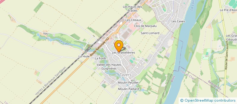 localisation de l'entreprise DESSENON FRERES SARL à TAVERS