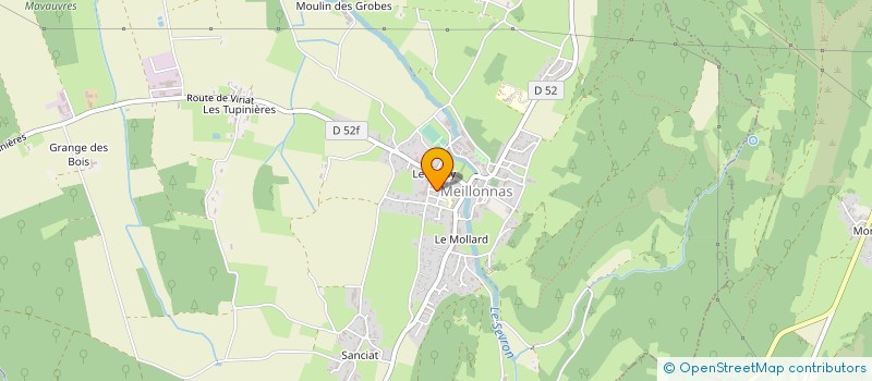 localisation de l'entreprise DESSERPRIX IMMO à MEILLONNAS