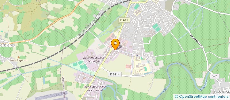 localisation de l'entreprise DESSERT & DESSERT  LEZIGNAN-CORBIERES