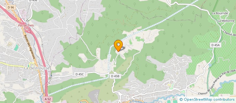 localisation de l'entreprise DESSERTE EN EAU POTABLE DE SAUVECLARE  AURIOL