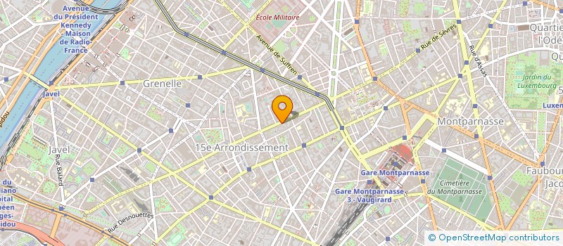 localisation de l'entreprise DESSERTS  LECOURBE  PARIS