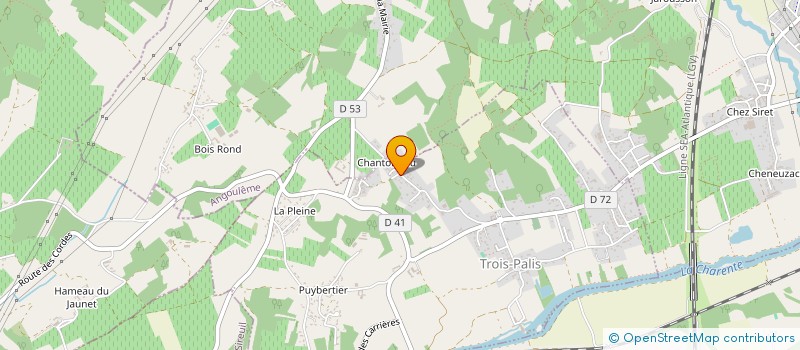 localisation de l'entreprise DESSERTS & MACARONS à TROIS-PALIS