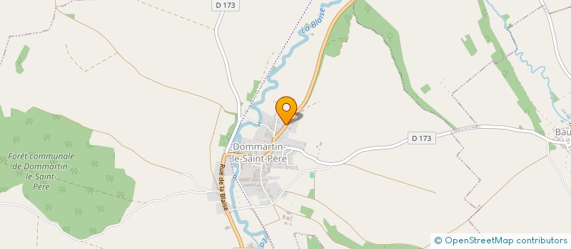 localisation de l'entreprise DESSEY à DOMMARTIN-LE-SAINT-PERE